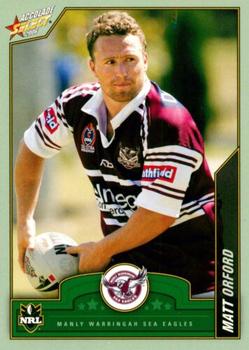 2006 Select Accolade #50 Matt Orford Front